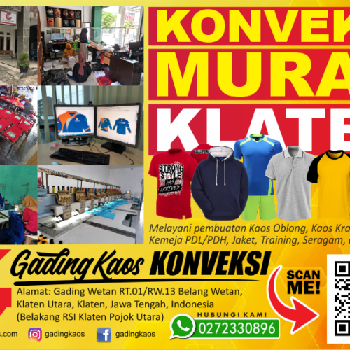 konveksi murah klaten